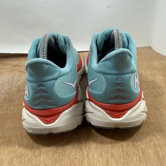 Hoka One One Clifton 8 Women Size 9 Blue Running Shoes Sneakers