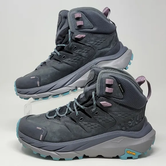 Hoka One One Kaha GTX Mid 1123156-CCSH Women's Size 8B Vibram Hiking Shoes New