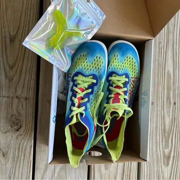 Hoka One One U Cielo FlyX Track Spike Shoes running pole vault NEW NIB 8.5 7