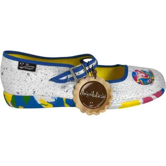 Hot Chocolate Design Chocolaticas Rainbow Jax Maryjane Flats Shoes EU 40 US 10