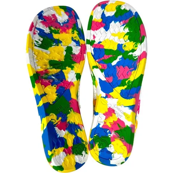 Hot Chocolate Design Chocolaticas Rainbow Jax Maryjane Flats Shoes EU 40 US 10