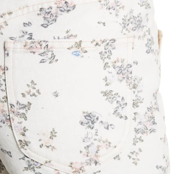 💙HP💙 Rag &amp; Bone Ellie CottonTwill Floral Hi-Rise Shorts
