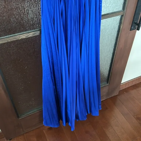 Hutch Colbalt pleated Dress size Small