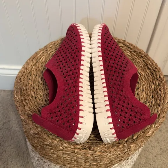 Ilse Jacobsen Tulip Red Flats - 40 - Great Condition