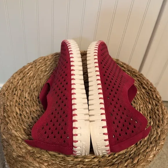 Ilse Jacobsen Tulip Red Flats - 40 - Great Condition