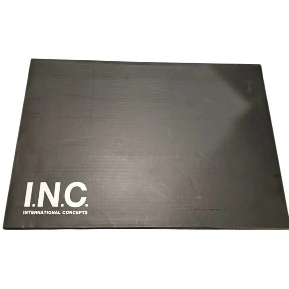 I.N.C. International Concepts Lola Rhinestone Sneakers Black New Size 9.5