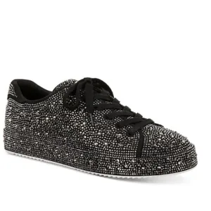 I.N.C. International Concepts Lola Rhinestone Sneakers Black New Size 9.5