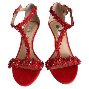 INC International Concepts Women's Rosiee T-Strap Embellished Evening Sandals