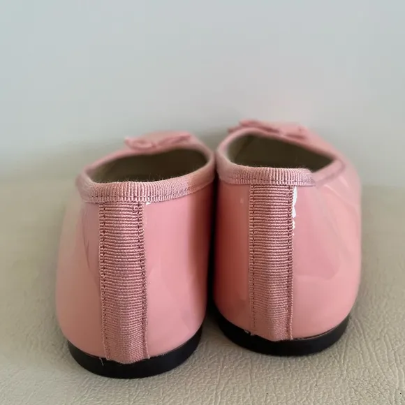 J. Crew Zoe Pink Patent Leather Ballet Flats Shoes Women’s Size 8.5