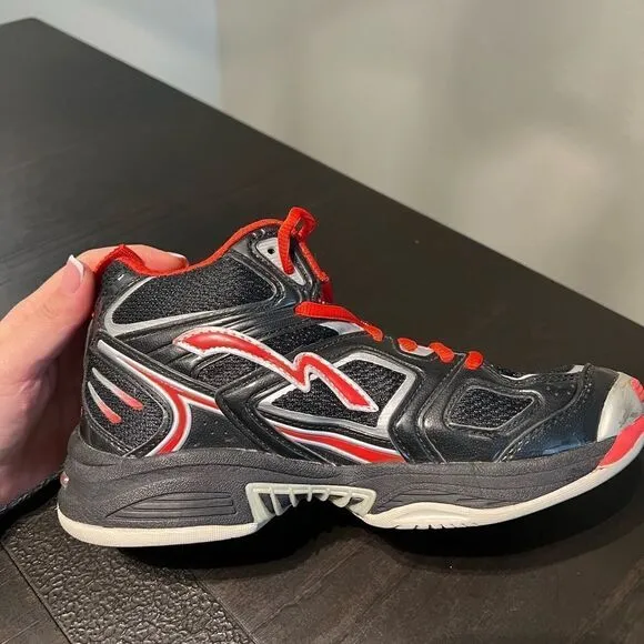 JB Rags Men shoes black/red size 8.5