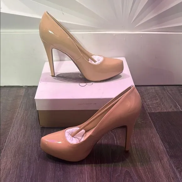 Jessica Simpson Women's Sand Dune Patent JS-PARISAH High Heels Shoes Size 8M