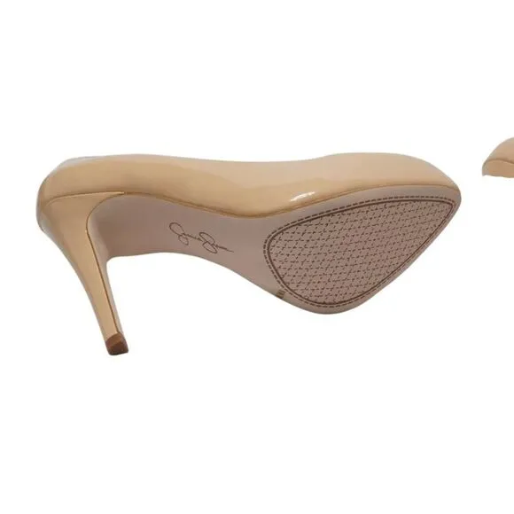 Jessica Simpson Women's Sand Dune Patent JS-PARISAH High Heels Shoes Size 8M