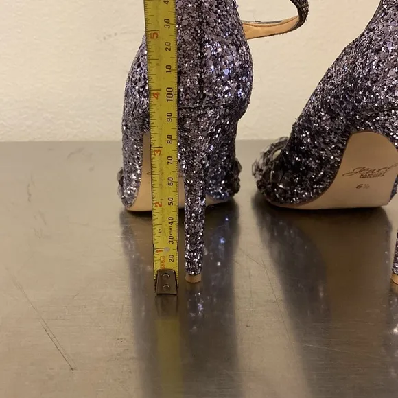 Jewel badgley mishmash crystal sparkle high heels wedding shoes