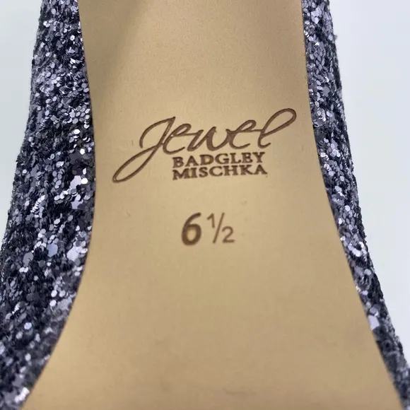 Jewel badgley mishmash crystal sparkle high heels wedding shoes