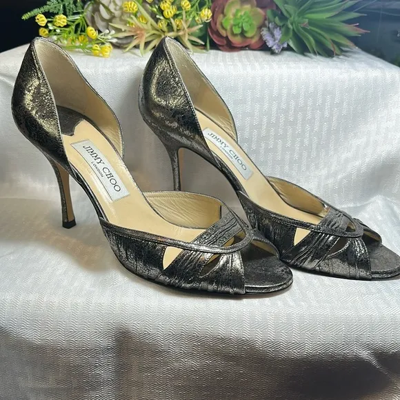Jimmy Choo London shoes heels pumps D’Orsay