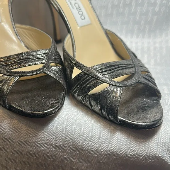 Jimmy Choo London shoes heels pumps D’Orsay