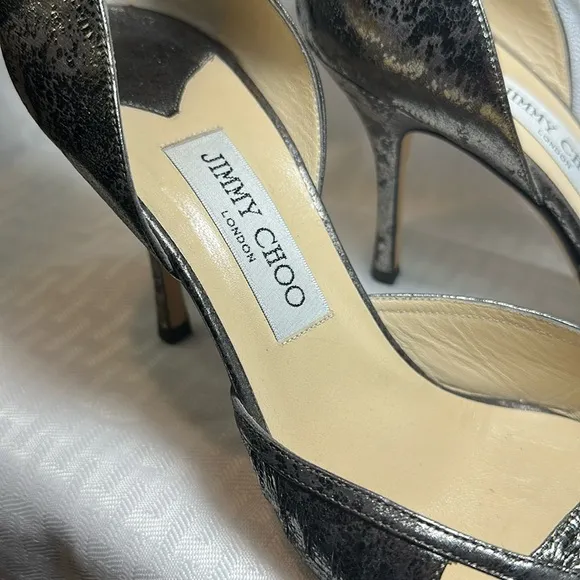 Jimmy Choo London shoes heels pumps D’Orsay