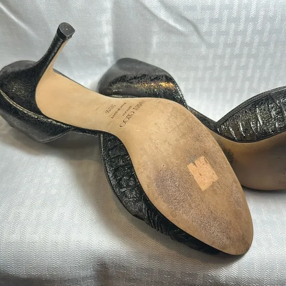 Jimmy Choo London shoes heels pumps D’Orsay