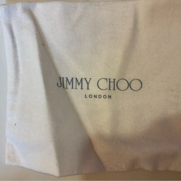 Jimmy Choo Nude Peep Toe Heels