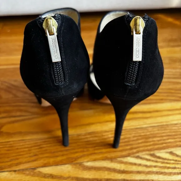 Jimmy Choo “Private” Black High Heels