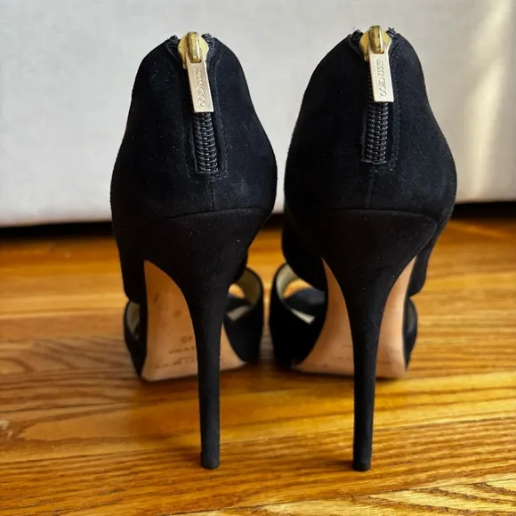 Jimmy Choo “Private” Black High Heels