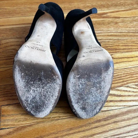Jimmy Choo “Private” Black High Heels