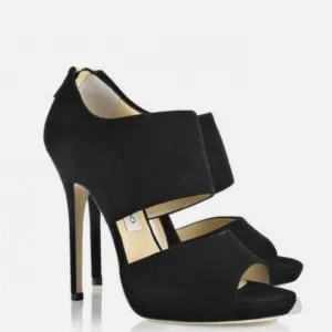 Jimmy Choo “Private” Black High Heels