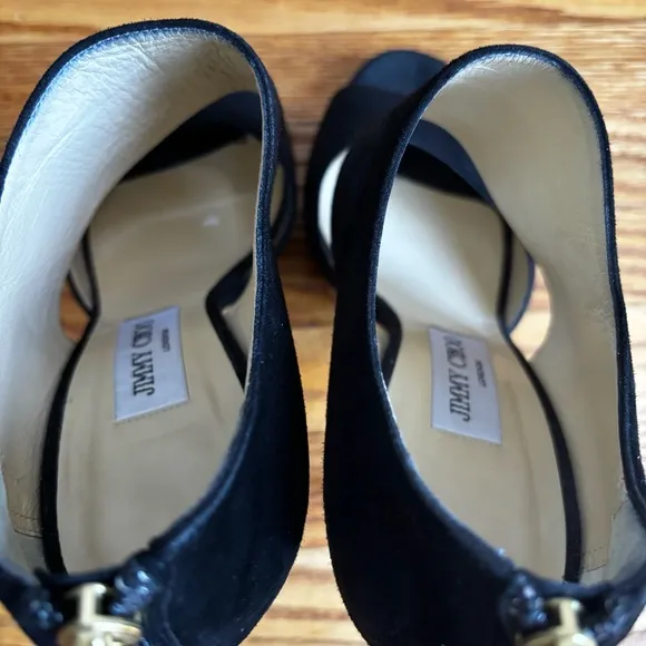 Jimmy Choo “Private” Black High Heels