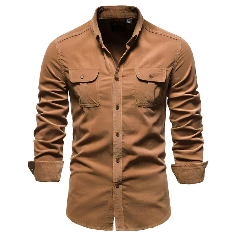 Jin - men's corduroy shirt