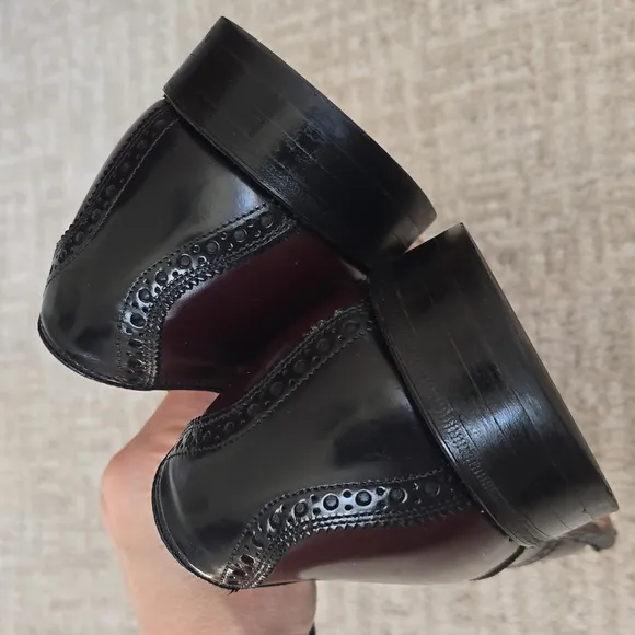 Johnston &amp; Murphy | Burgundy and Black Oxford Shoes