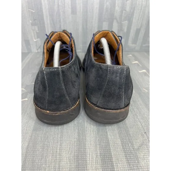 Johnston Murphy Oxford size 10 Mens Black Suede Dress Shoes