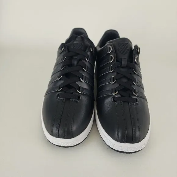 K-Swiss Classics VN Men Shoes Sneakers Leather Athletic Black Size 10