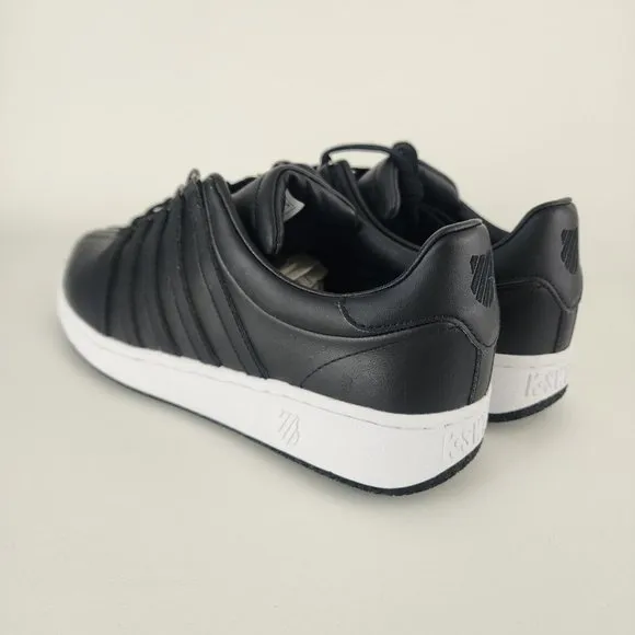 K-Swiss Classics VN Men Shoes Sneakers Leather Athletic Black Size 10