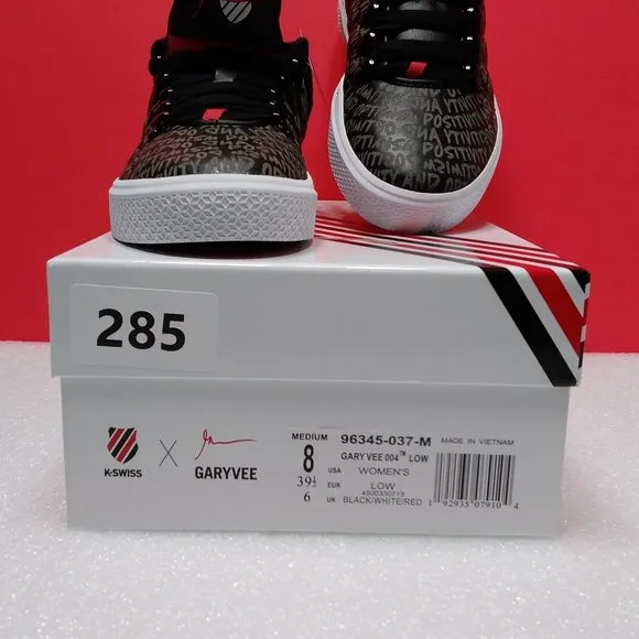 K-SWISS GARY VEE 004 LOW MEDIUN WOMEN´S   SIZE-8
