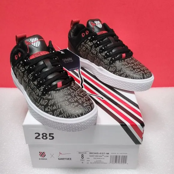 K-SWISS GARY VEE 004 LOW MEDIUN WOMEN´S   SIZE-8