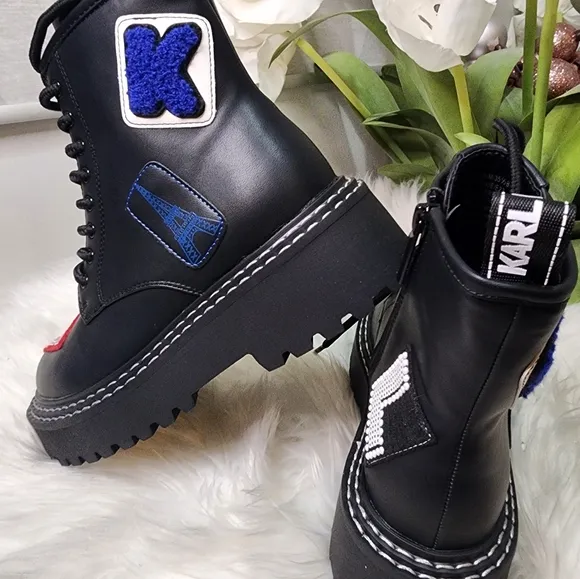 Karl Lagerfeld Paris Combat Women shoes  New