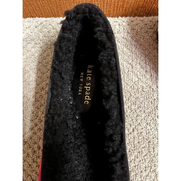 Kate Spade Honey Plush Flats Estimated Size 7B