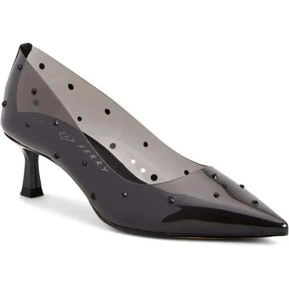 Katy Perry | NWOT The Golden Studded Pump Size 9.5 (Black)