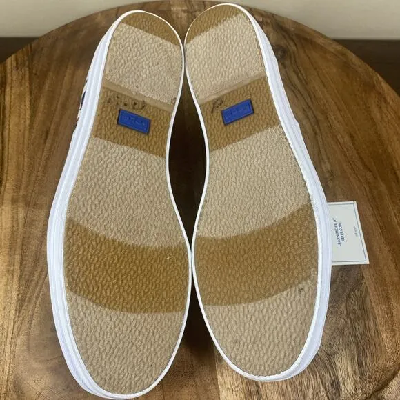 Keds Little Miss Bossy Womens Triple Deck White And Blue Size 7 Shoes