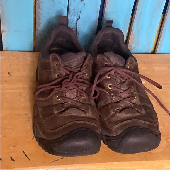 Keen Men's Targhee III Brown Oxford low Hiking Shoes size 12