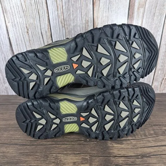 Keen Targhee III Mid WP Hiking Boot Men's Sz 9.5 Bungee Cord Black VGC WornOnce