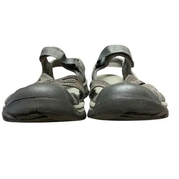 KEEN Women’s Grey Rose Closed Top Strappy Sandals Size 9