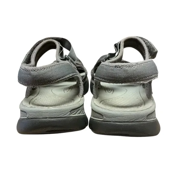 KEEN Women’s Grey Rose Closed Top Strappy Sandals Size 9