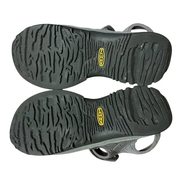 KEEN Women’s Grey Rose Closed Top Strappy Sandals Size 9