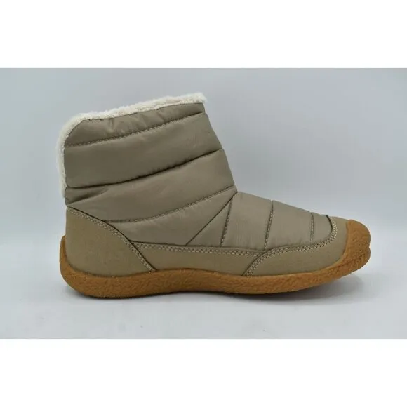 Keen Womens Size 10.5 Howser Fold Down Timberwolf Taupe Pull On Shoes