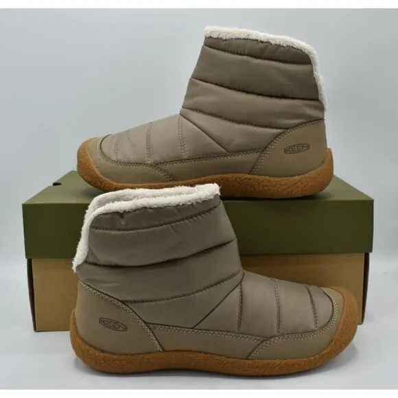Keen Womens Size 10.5 Howser Fold Down Timberwolf Taupe Pull On Shoes