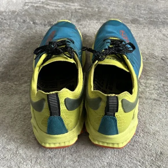 Keen Zionic Speed Hiking Shoes Mens 10.5 Aqua Yellow Lace Up Sneakers Low Top