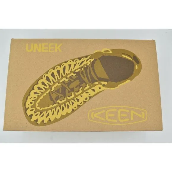 Keen Womens Size 7 UNEEK SNK Sneaker Animal Print Black White Shoes