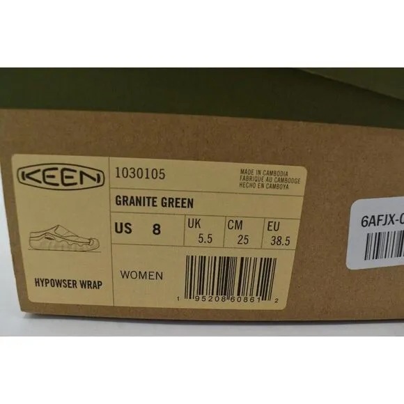 Keen Womens Size 8 Hypowser Wrap Granite Green Shoes