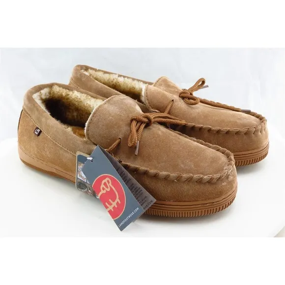 LAMO Size 10‎ M Beige Slipper Shoes Leather Men